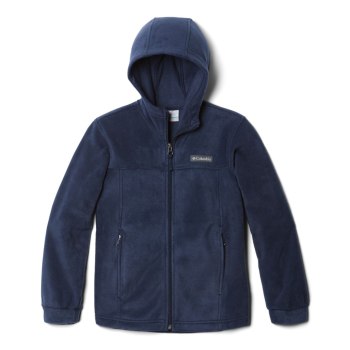 Columbia Jas Jongens, Steens Mountain II Fleece Hooded Donkerblauw, 40UBQFJYW